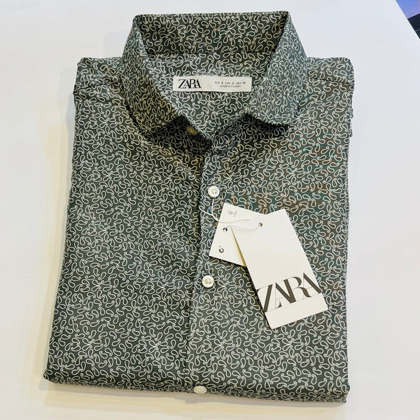 ZR Printed-14  premium casual shirt (00435)
