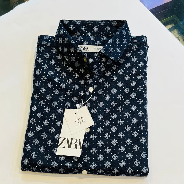 ZR Printed-18 premium casual shirt (00435)ij