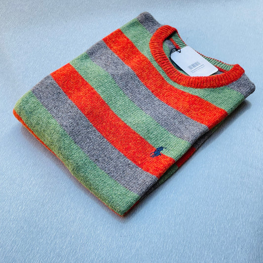 RL LABEL CUT striper label cut Exclusive Sweater (00343)