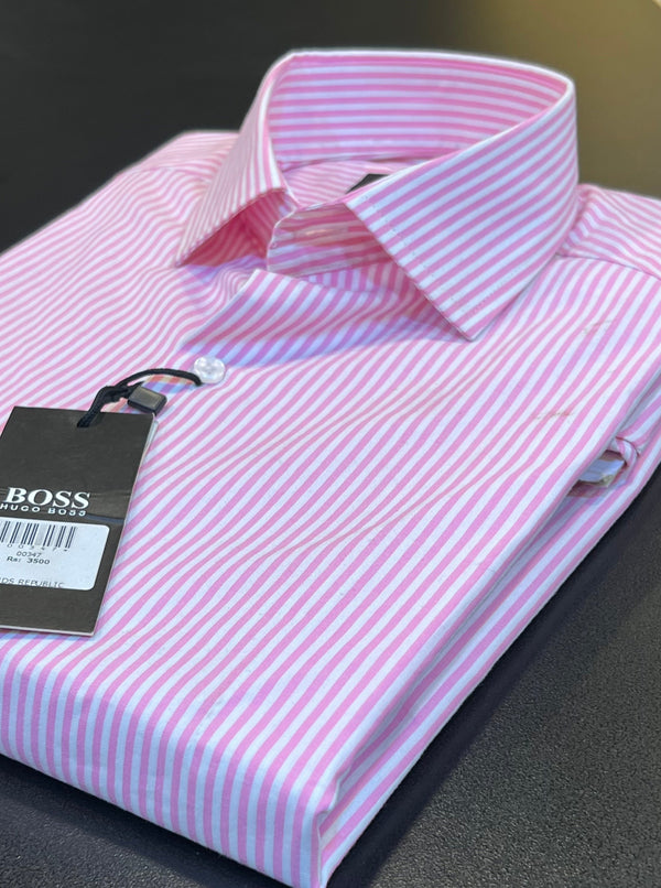 BS Premium Pink Lining-A Casual Shirt (00347)