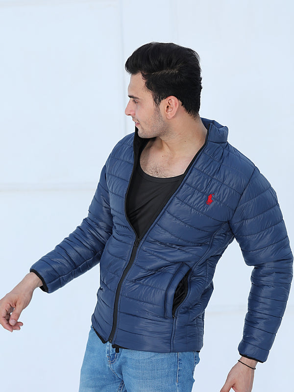 RL Puffer blue Slim Fit jacket (00344)