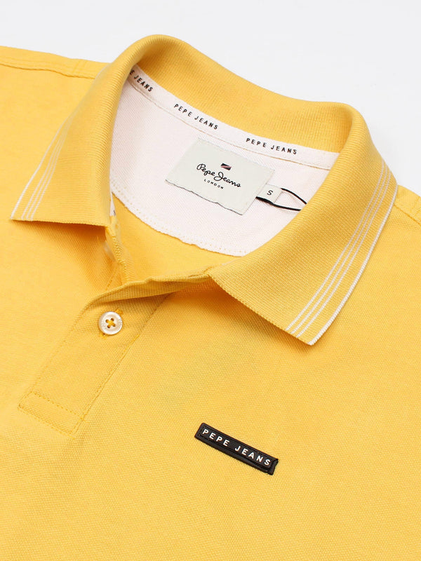 PP JEAN yellow bd genuine exclusive polo shirt (00328)