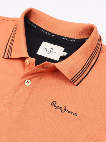 PP JEAN orange genuine exclusive polo shirt (00328)