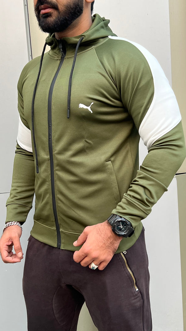 PMA 4-WAY STRETCH Green Zipper (00262)CT