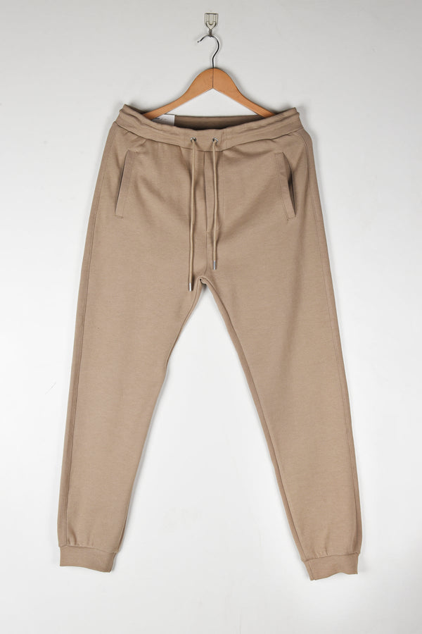 ZR Beige Lycra Jogger pants (00559)