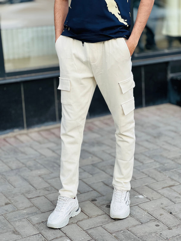 PB Relax Fit Cargo Interlock Trousers (00476)ij