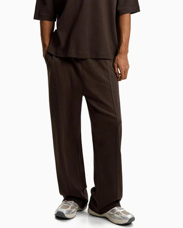 BRSHKA Coffee Wide Leg (Baggy) Trousers (00536)