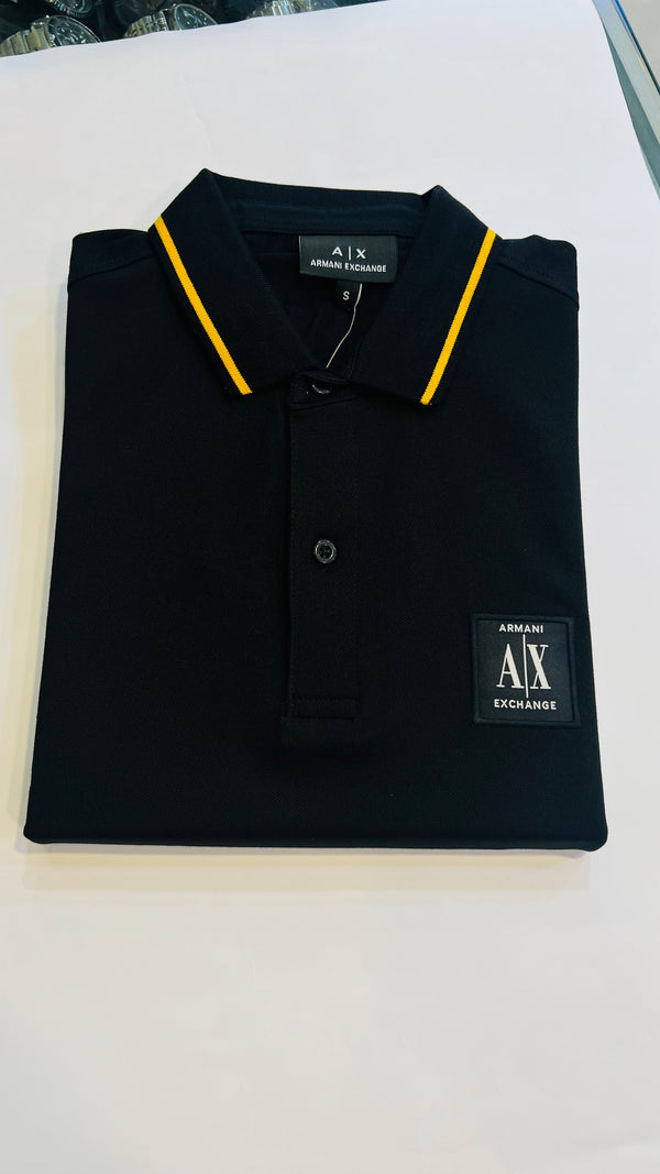 AEX black Imported exclusive polo shirt  (00450)
