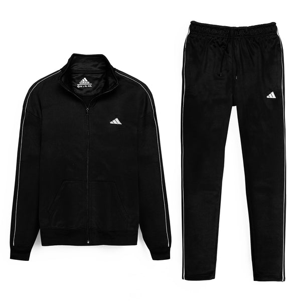 ADS Black piping Tracksuit (00363)