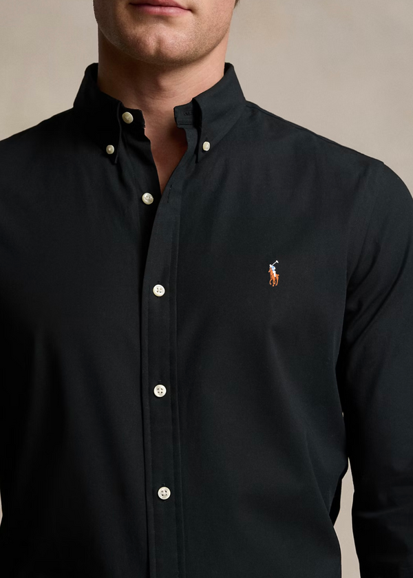 RL Oxford Black Button Down Shirt (00)