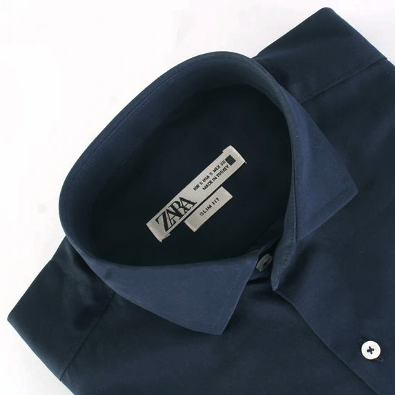 ZR Basic Navy premium casual shirt (00401)