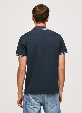 PP JEAN navy bd genuine exclusive polo shirt (00328)