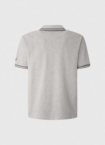 PP JEAN grey genuine exclusive polo shirt (00328)