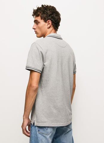 PP JEAN grey genuine exclusive polo shirt (00328)