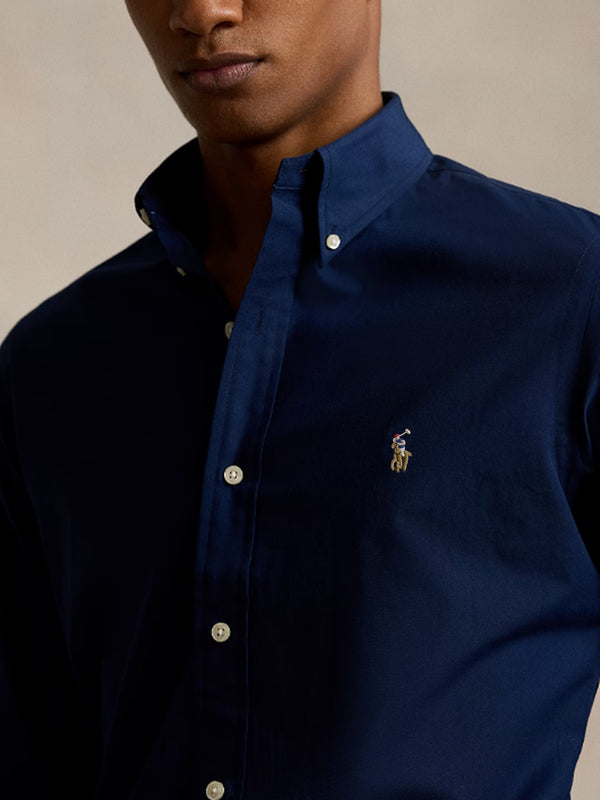 RL Oxford Navy Imported Shirt (00555)
