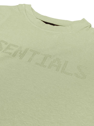 ESSNTIALS soft cotton green T-Shirt (00314)