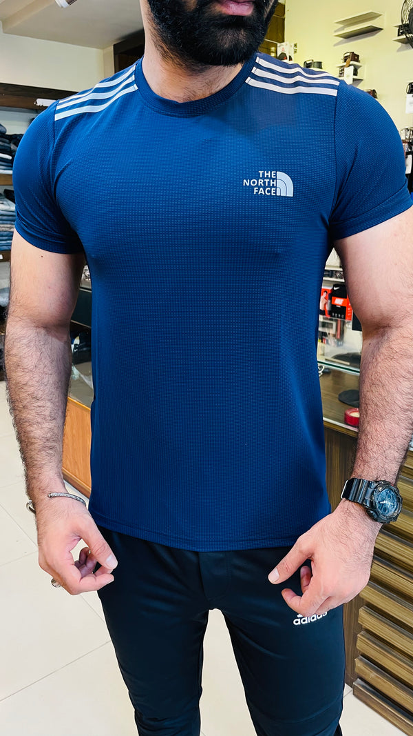 NRTHFC  Imported Active Wear navy T-Shirt (00329)