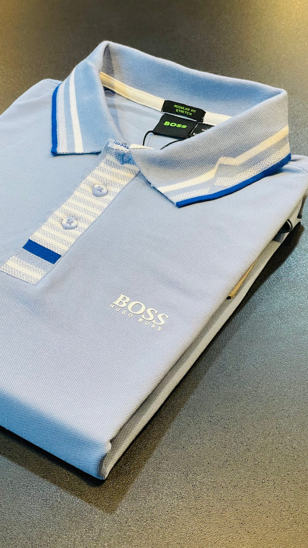 HGO sky Imported exclusive polo shirt (00336)