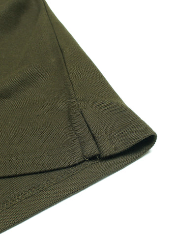 BRBRY soft cotton green polo shirt(00320)