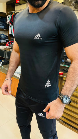 ADS Imported Active Wear black T-Shirt (00329)