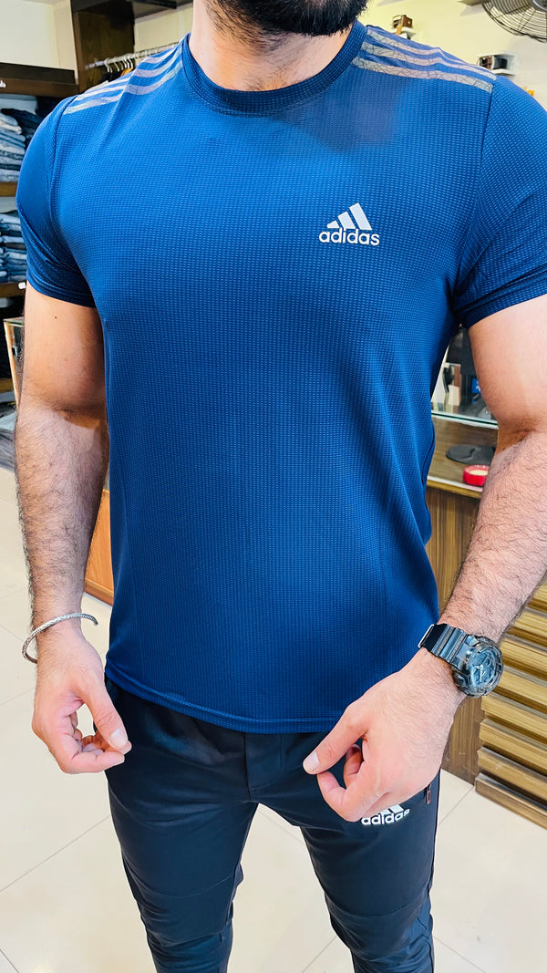 ADS Imported Active Wear blue T-Shirt (00329)