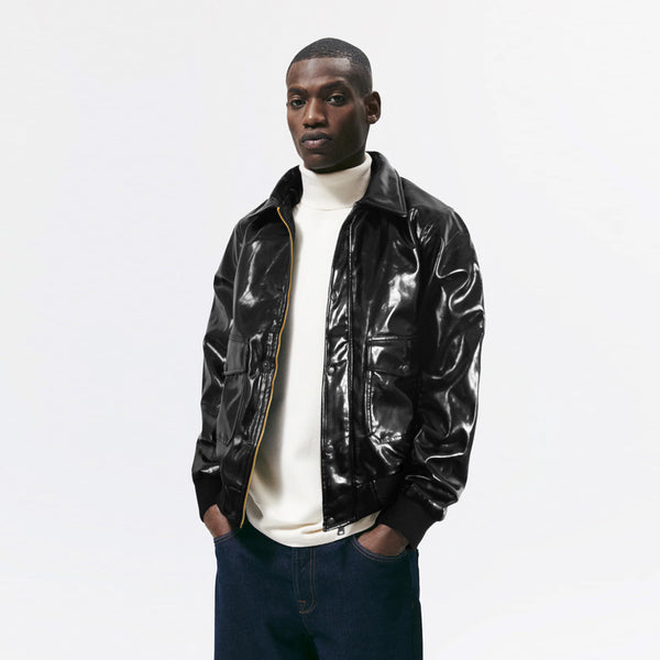 BLMN premium Shine leather jacket (00225)