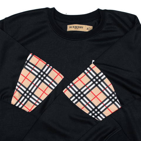 BRBRY black poly-sweatshirt (00215)
