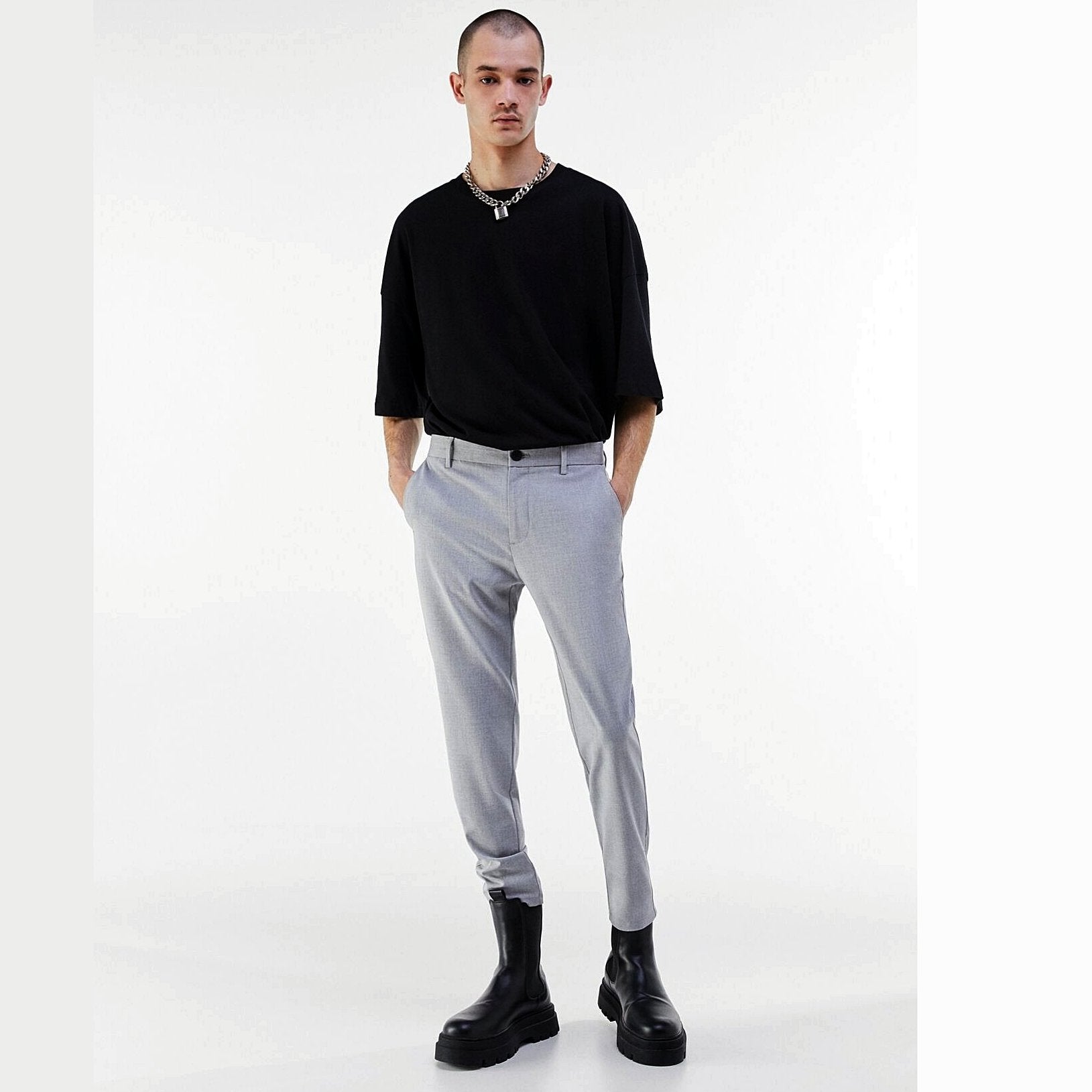 Genuine BR grey formal pant