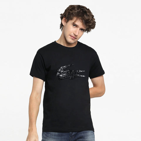 LCST black Imported soft cotton T-Shirt (00158)