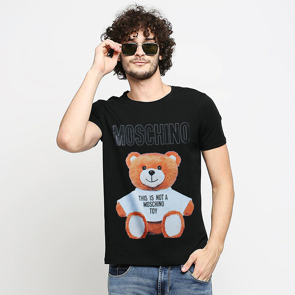 MSCHO Imported soft cotton black T-Shirt