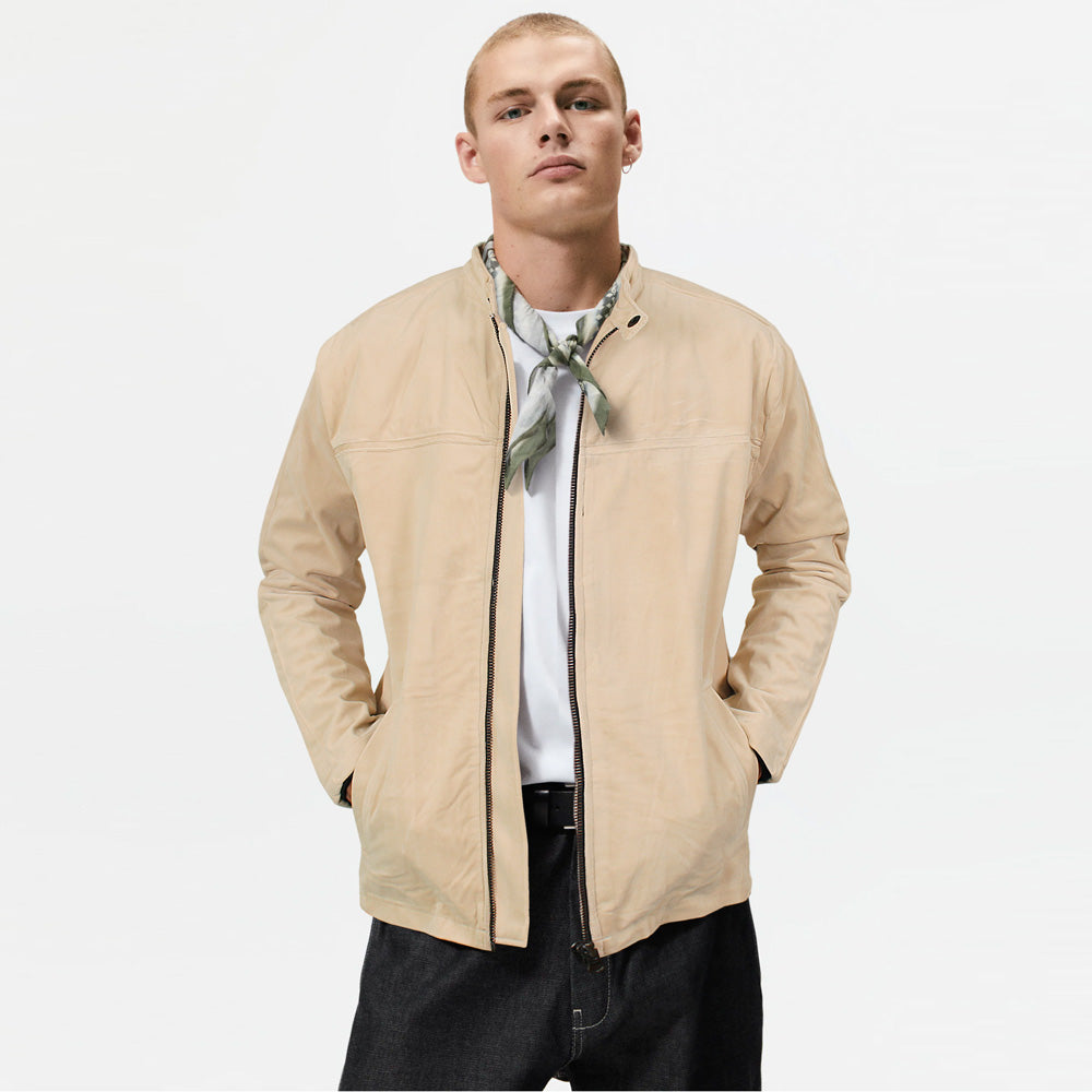 ZR velvet skin bomber jacket (00218)