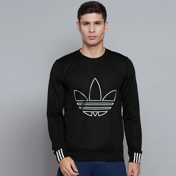 ADS black poly-sweatshirt (00215)