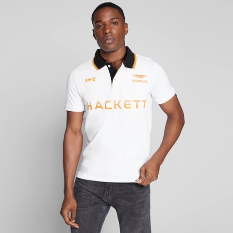 HKT white  exclusive polo shirt (00247)