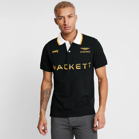 HKT black exclusive polo shirt (00247)