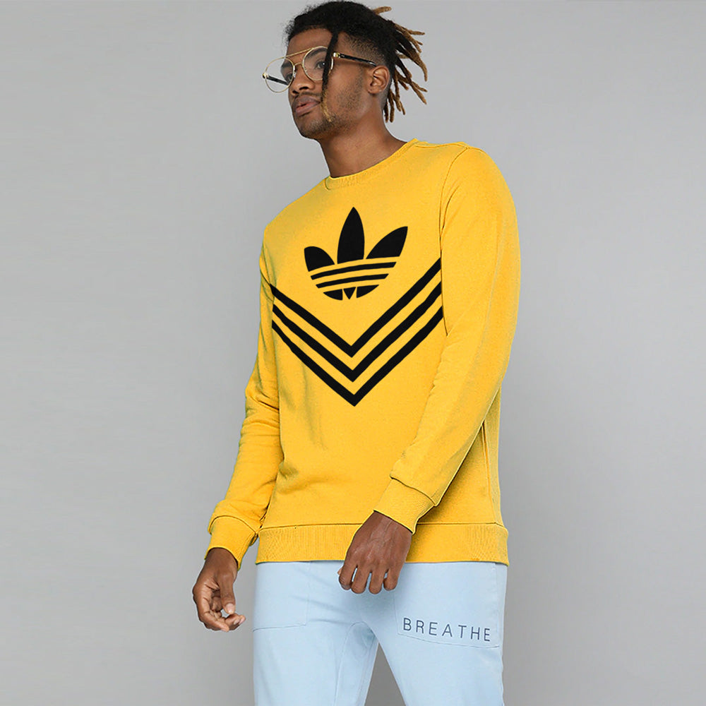 ADS-F  yellow poly-sweatshirt (00215)