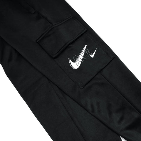 NK black poly-fleece  tracksuit