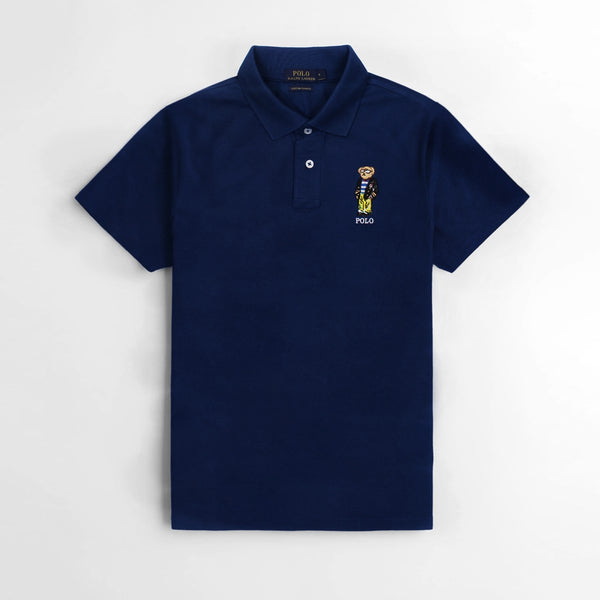 RL bear navy exclusive polo shirt