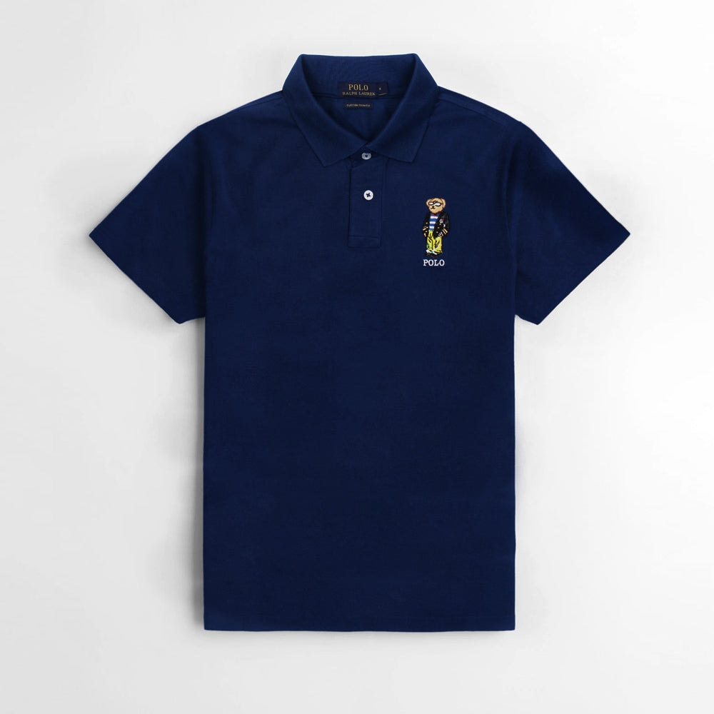 RL bear navy exclusive polo shirt