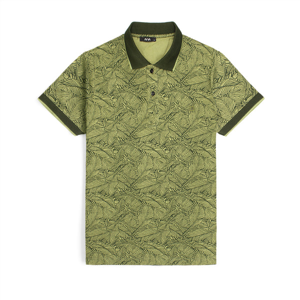 AVVA genuine green exclusive polo shirt (00245)