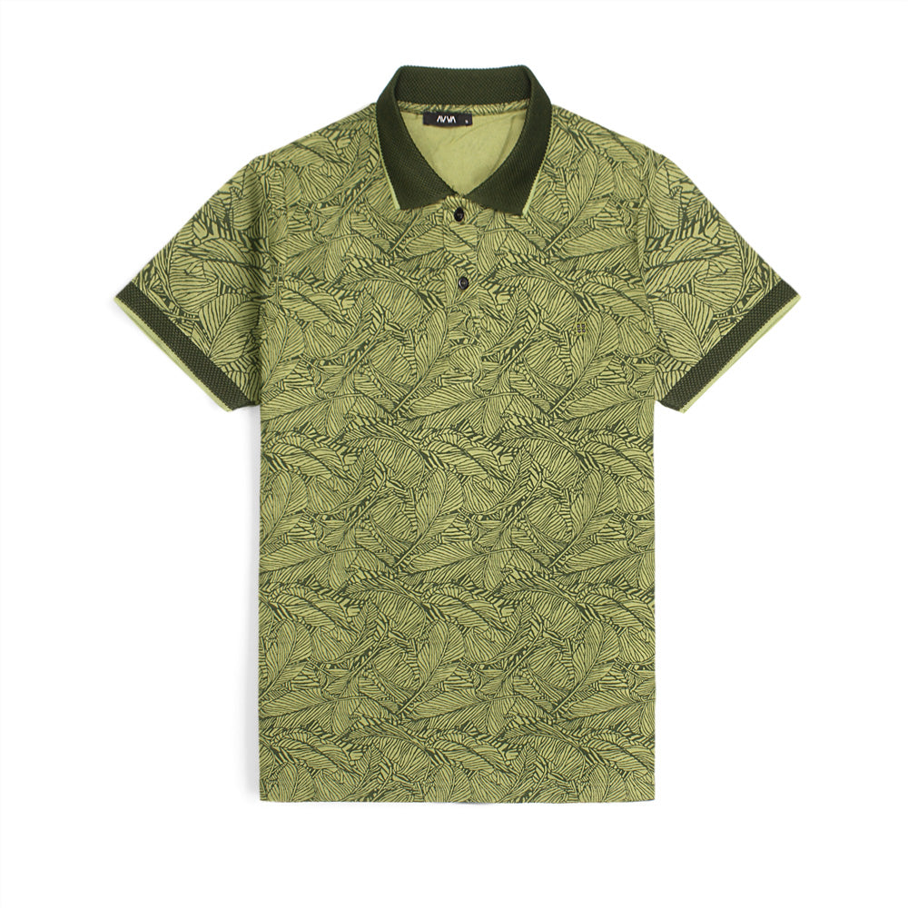 AVVA genuine green exclusive polo shirt (00245)