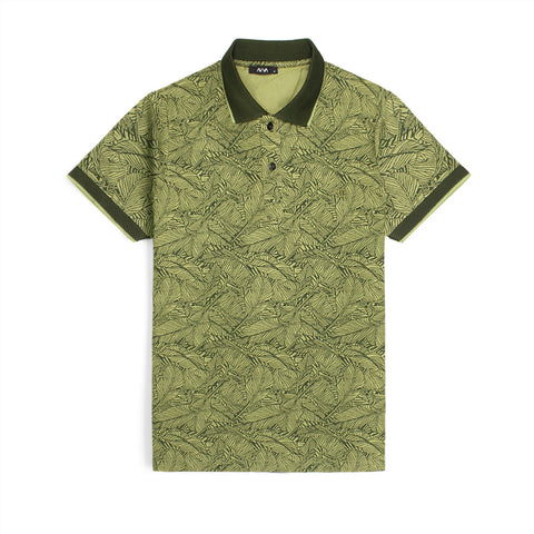 AVVA genuine green exclusive polo shirt (00245)