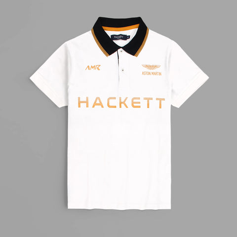 HKT white  exclusive polo shirt (00247)