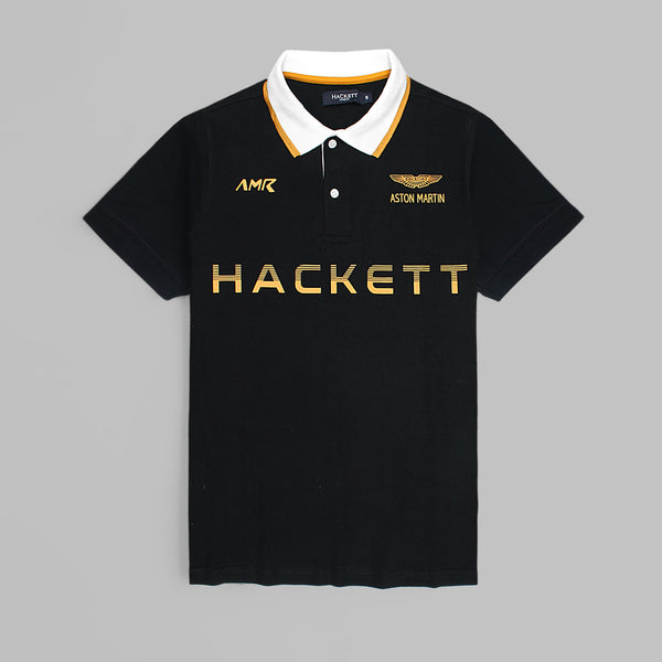 HKT black exclusive polo shirt (00247)