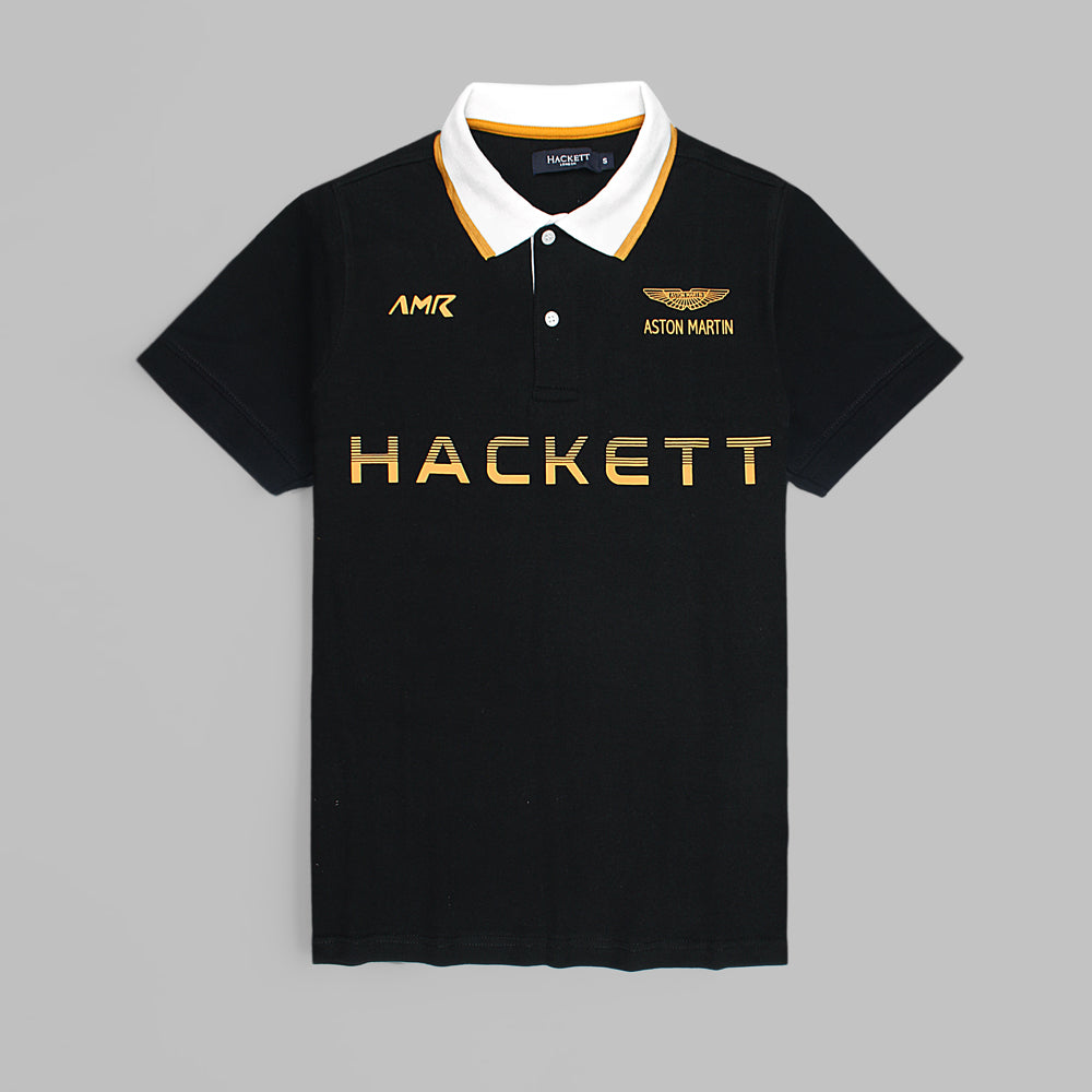 HKT black exclusive polo shirt (00247)