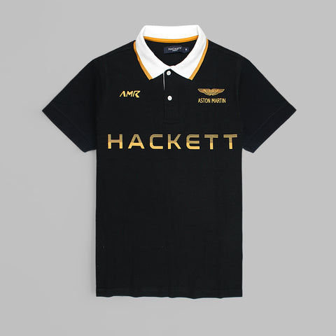 HKT black exclusive polo shirt (00247)