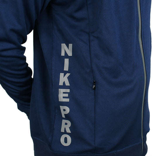 NK 4-WAY STRETCH raglan  navy zipper (00262)