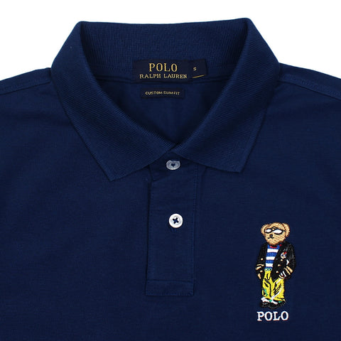 RL bear navy exclusive polo shirt