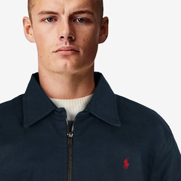 RL navy cotton jacket (00279)