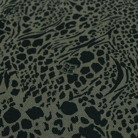 AVVA genuine dark green tiger exclusive polo shirt