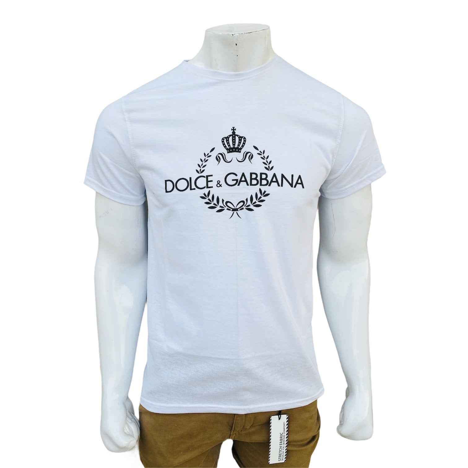DG white slim fit T-Shirt (00160)